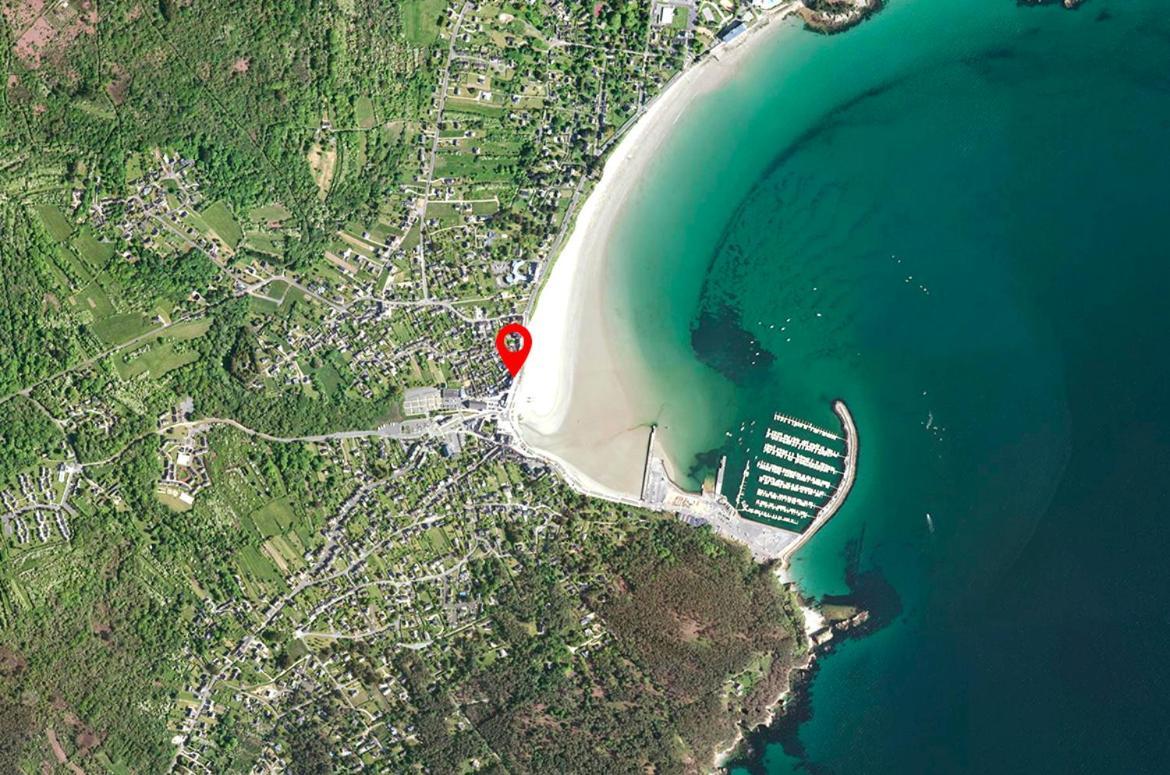 Hotel & Restaurant De La Plage Crozon Kültér fotó