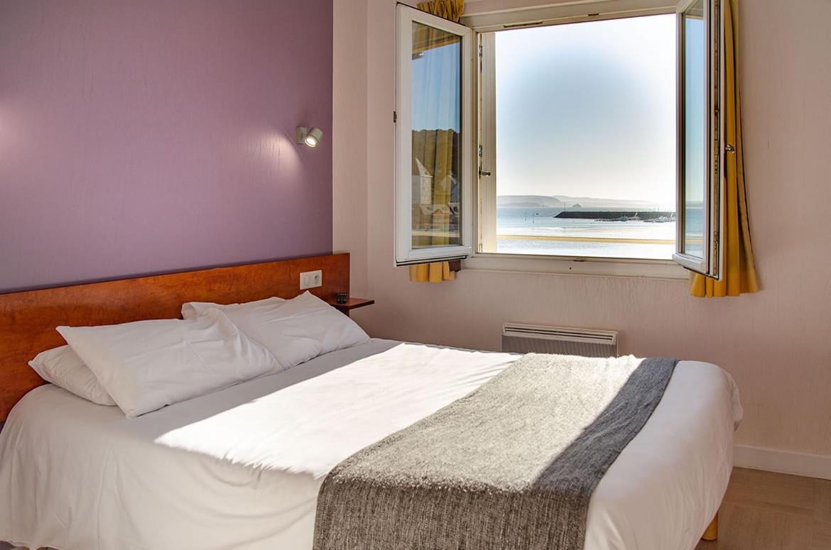Hotel & Restaurant De La Plage Crozon Kültér fotó