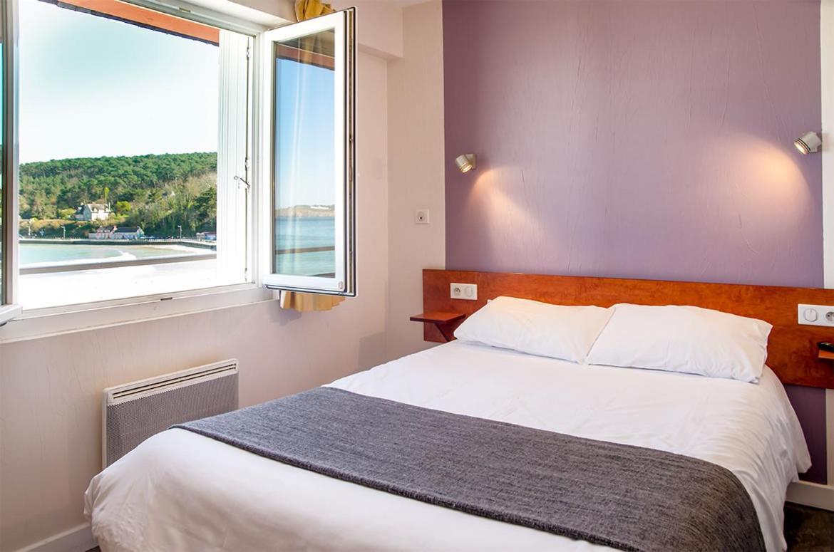 Hotel & Restaurant De La Plage Crozon Kültér fotó