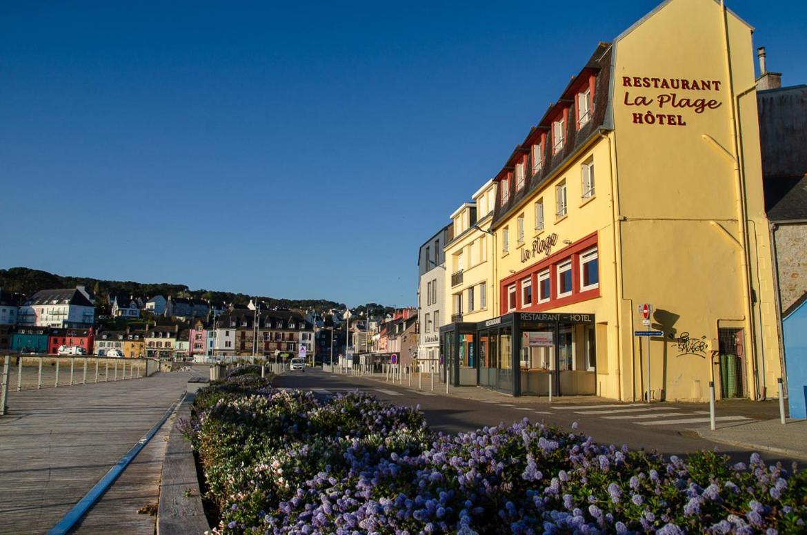 Hotel & Restaurant De La Plage Crozon Kültér fotó