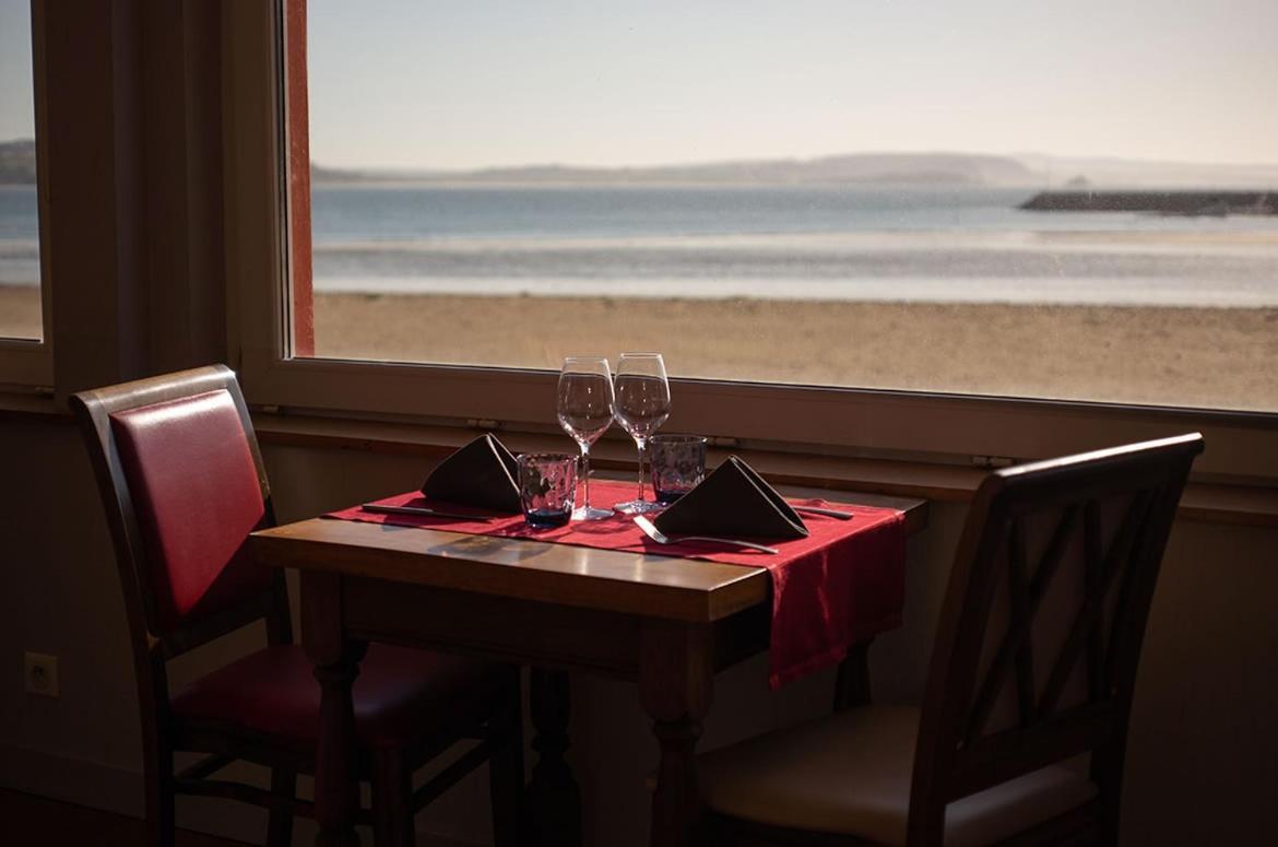 Hotel & Restaurant De La Plage Crozon Kültér fotó