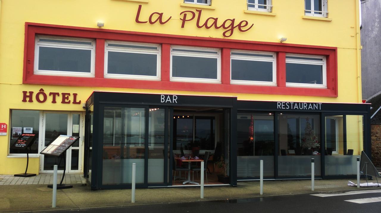 Hotel & Restaurant De La Plage Crozon Kültér fotó
